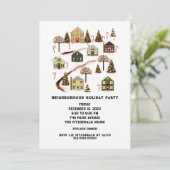 近隣パーティーのご案内 招待状 (スタンド正面)