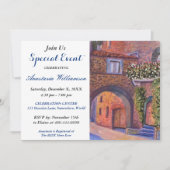 近隣パーティーイベント招待状 招待状 (正面)