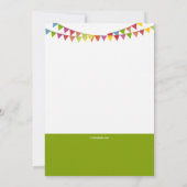 近隣パーティー 招待状 (裏面)