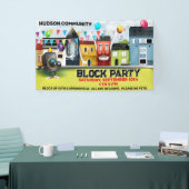 近隣ブロックパーティーバナー 横断幕 (トレードショー)