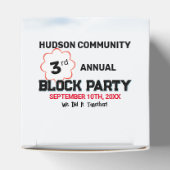 近隣ブロックパーティー フェイバーボックス (上部)