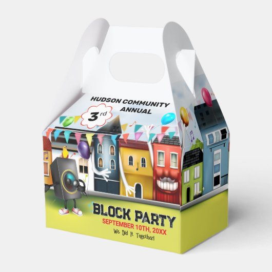 近隣ブロックパーティー フェイバーボックス (裏面サイド)