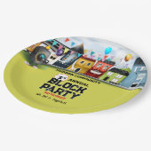 近隣ブロックパーティー ペーパープレート (アングル)