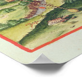 . .近隣部族から周辺地域に住む若い女性 ポスター (角)