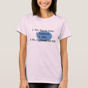 返事の対の質問ティー Tシャツ
