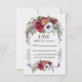 返信は裏を参照 出欠カード (正面)