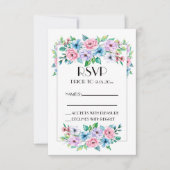 返信は裏参照 出欠カード (正面)