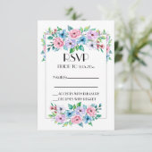 返信は裏参照 出欠カード (スタンド正面)