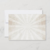 返信ウェディングシュガースカル ダイヤモンド ラスティック カード (裏面)