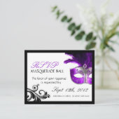 返信カードを仮装する 出欠カード (スタンド正面)