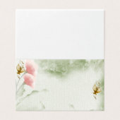 返信カード折り畳みカード (外部フラット)