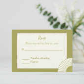 返信カード (スタンド正面)