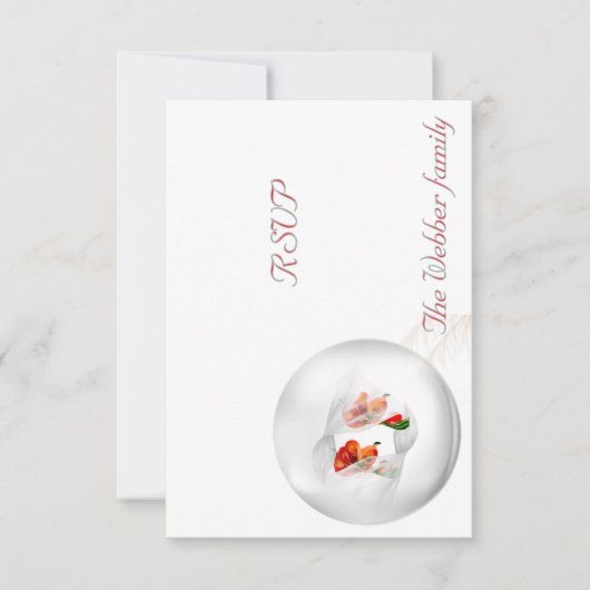 返信カード (正面)