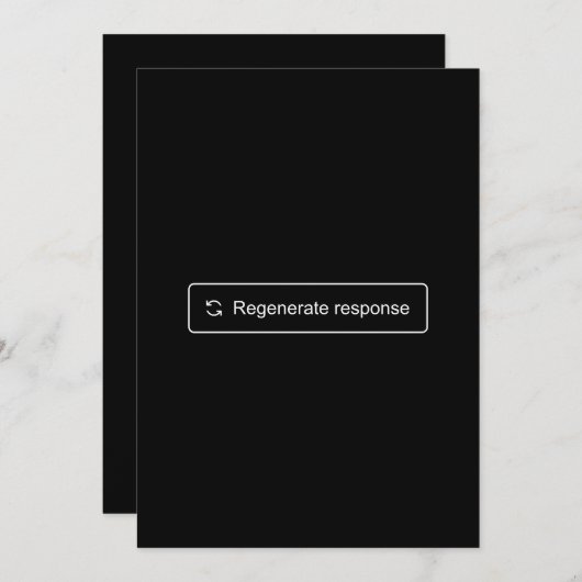 返信用謝罪カードの再生成 サンキューカード (正面/裏面)