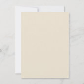 返信, 応答 RSVP エレガント, ロマンチック 愛 結婚式 招待状 (裏面)