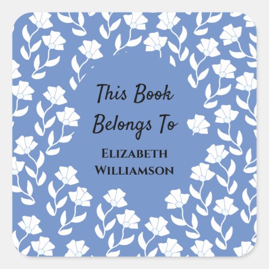 返品フローラモノグラムのの所属先 スクエアシール (正面)