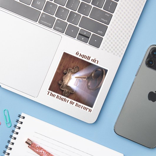 返戻権 シール (ノートパソコンとiPhone)