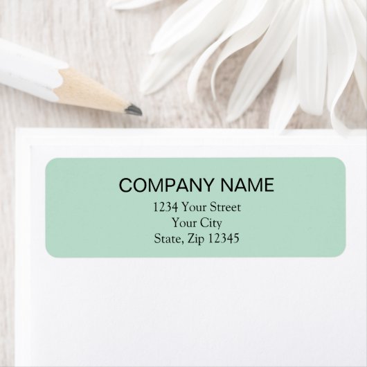 返送先ラベル | 海緑色 ラベル (インサイチュ)