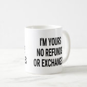 返金も交換も無い コーヒーマグカップ (正面右)