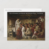 迫害時のカトリックの集団 ポストカード (正面/裏面)