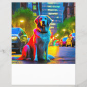 迷い犬 チラシ (裏面)