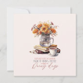 『迷い込もう』 - 本、カフェ、雨の日のさびしい雰囲気 (正面)