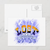 迷った ポストカード (正面/裏面)