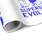 迷信おもしろい進化 ラッピングペーパー (ロールコーナー)