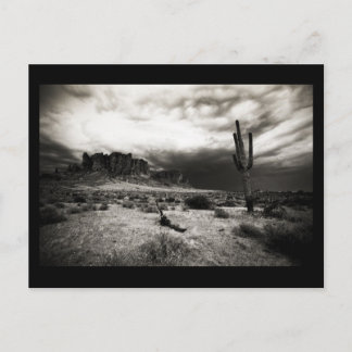 迷信の山で夏の嵐 ポストカード