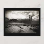 迷信の山で夏の嵐 ポストカード (正面)