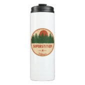 迷信の荒野アリゾナ タンブラー (正面)