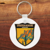 迷信マウンテンズアリゾナヴィンテージ キーホルダー (正面)