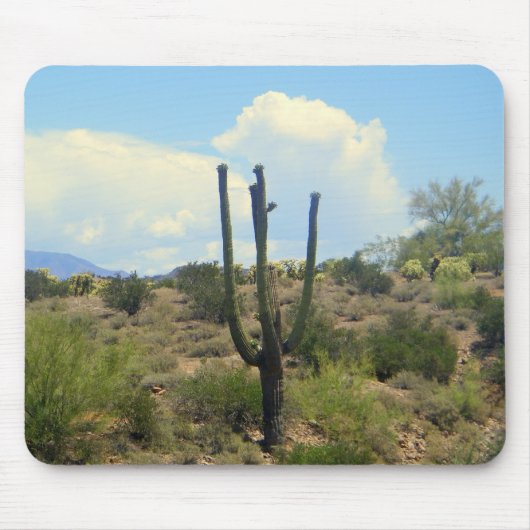 迷信マウンテン美しい口 マウスパッド (正面)