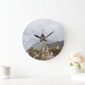 迷信山脈のエルビス教会 ラージ壁時計 (ホーム)