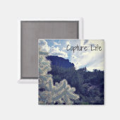 迷信山脈の生命磁石を捕獲する マグネット (正面/裏面)