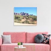 迷信山脈 キャンバスプリント (インサイチュ (リビング))