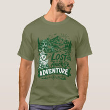 迷子はただの冒険 Outdoor Tシャツ