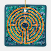迷宮Ⅱ セラミック スクエア オーナメント (裏面)