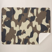 迷彩アクセサリー シェルパブランケット (正面(横))