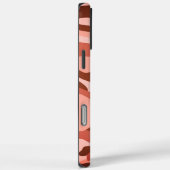 迷彩アーミーモノグラムiPhoneケース - オレンジ・ブラウン Case-Mate iPhoneケース (裏面 / 右)