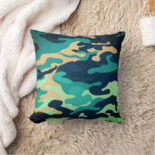迷彩クッション クッション (ブランケット)
