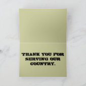 迷彩サンキューカード サンキューカード (内部)