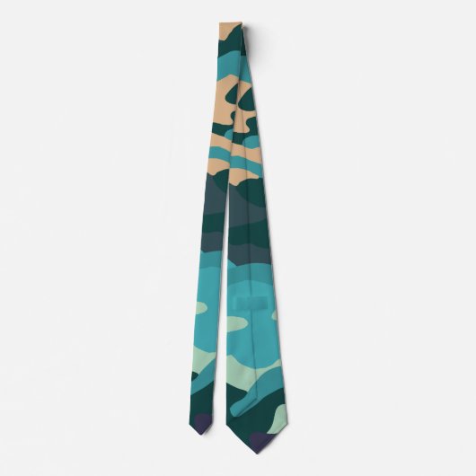 迷彩ネックタイ ネクタイ (裏面)