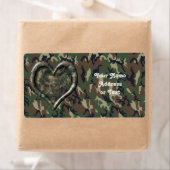 迷彩ハート ラベル (インサイチュ)