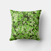 迷彩パターン5緑 クッション (裏面)