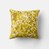 迷彩パターン6黄色 クッション (裏面)