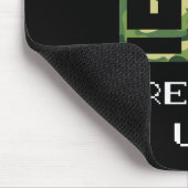 迷彩ビデオゲームコントローラ準備ゲーマー マウスパッド (コーナー)