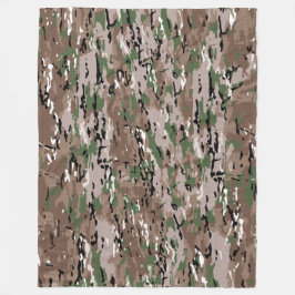 迷彩フリースブランケット フリースブランケット