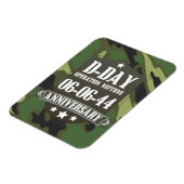 迷彩付きD日記念バッジ マグネット (左側)