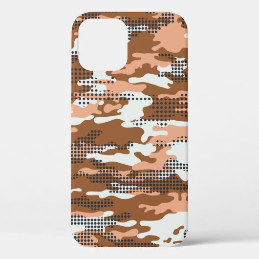 迷彩壁紙(水玉模様抽象芸術) Case-Mate iPhoneケース (裏面)